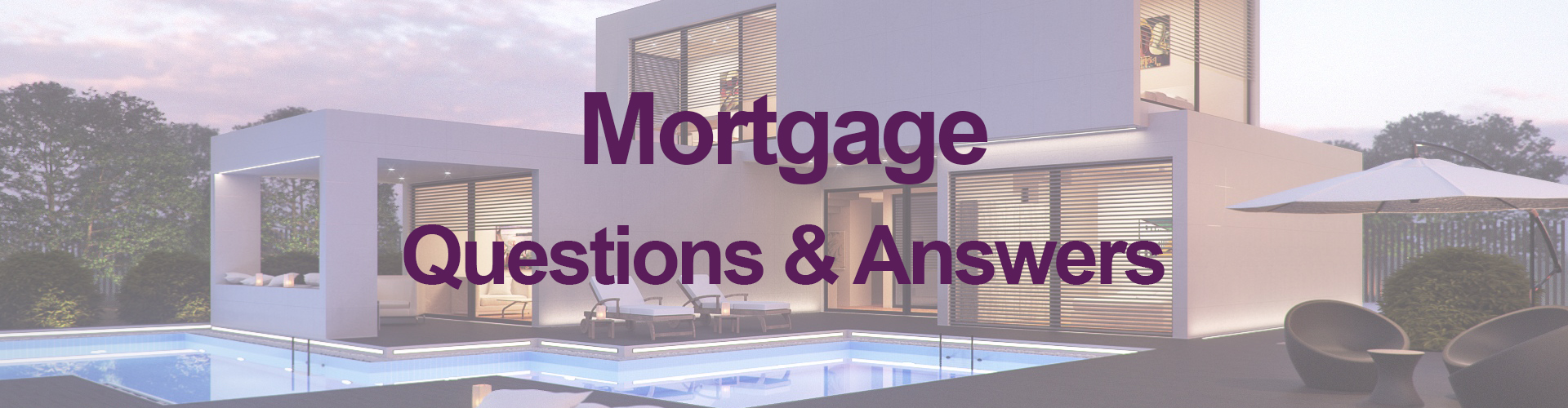 mortgage questions